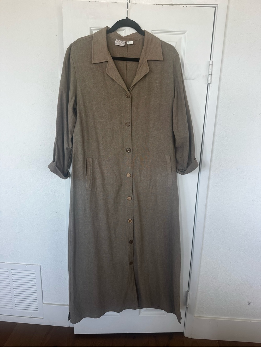P.R.C California Vintage Silk Dress